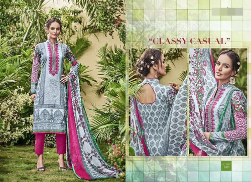 Printed Cotton Dress