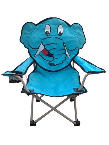 Animal Character Chair with Carry Bag (Elephant)