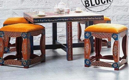 Indian Wood Dining Room Furniture