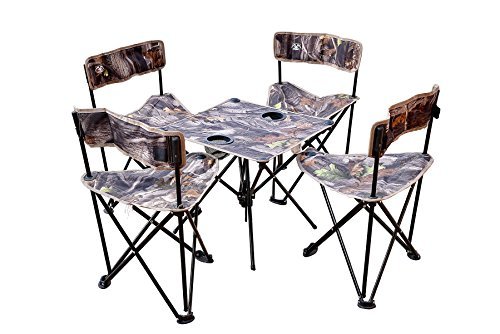 Trekking Chairs Table Set with Carry Bag