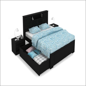 Wooden Double Bed