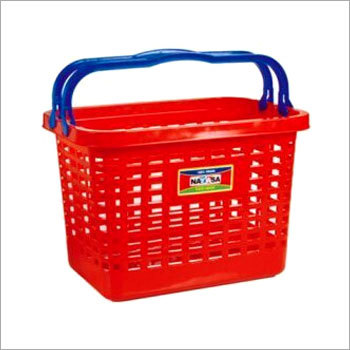 Eco-Friendly Plastic Shopping Basket 