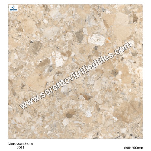 Cream Glossy Vitrified Tiles