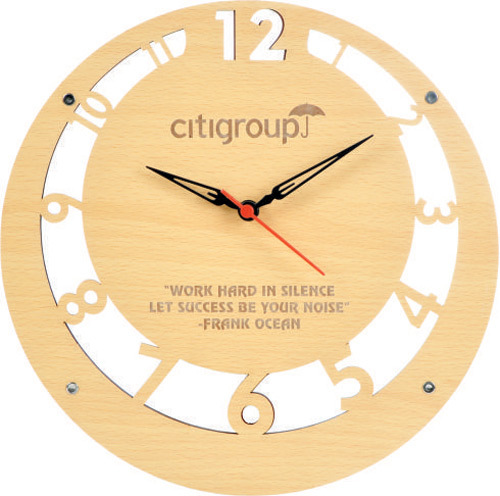 Promotional wall clocks