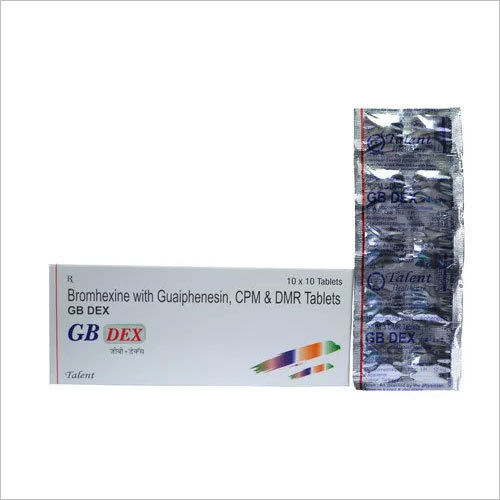 Bromhexine and Guaiphenesin Tablets