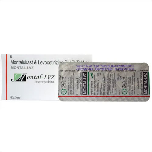 Montelukast 10 mg+ Levocetirizine 5 mg Tablets