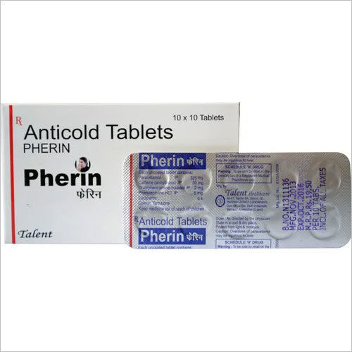 Anti Cold Tablet (Pherin) General Medicines