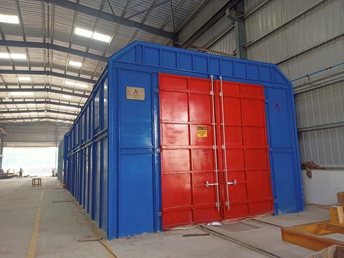 Shot Blast Machine For Scaffolding