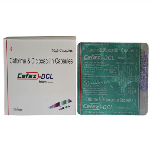 Cefixime and Dicloxacillin Capsules