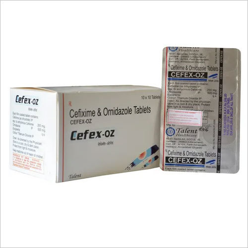 Cefixime and Ornidazole Tablets