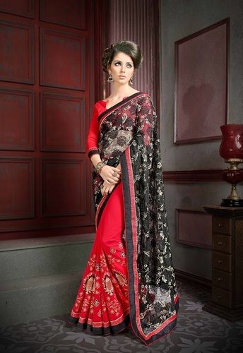  Designer Party Wear Multi Color Georgette Saree 