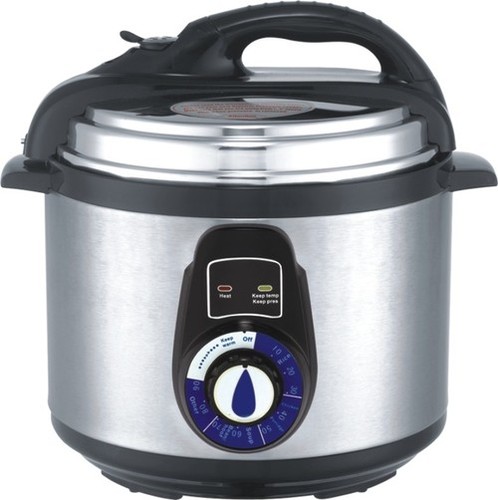 Silver And Black Rice Cooker