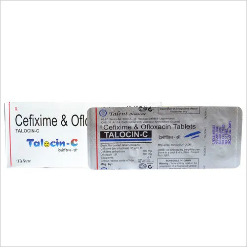 Cefixime 200 mg + Ofloxacin 200 mg