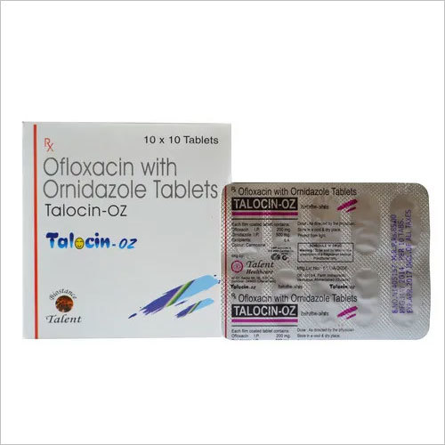 Ofloxacin 200 Mg + Ornidazole 500 Mg Grade: Tablets