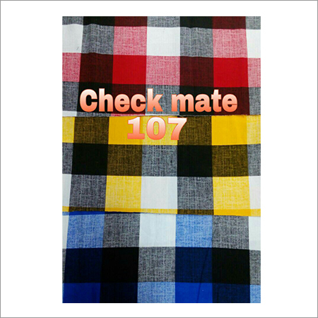 Check Mate Shirting Fabric
