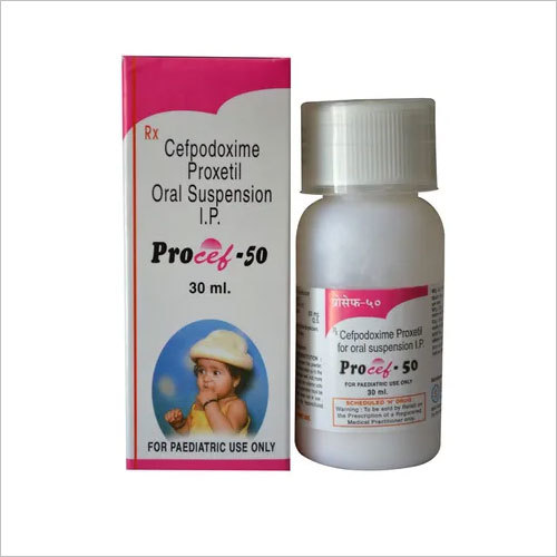 Cefpodoxime Proxetile 50mg/5ml