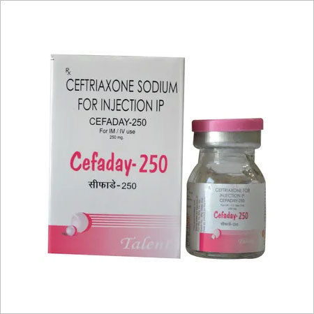 Ceftriaxone Sodium 250 Mg. Grade: Injection