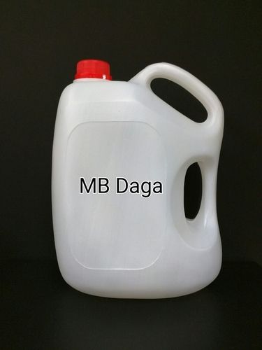 5 Liter White Plastic Oil Container