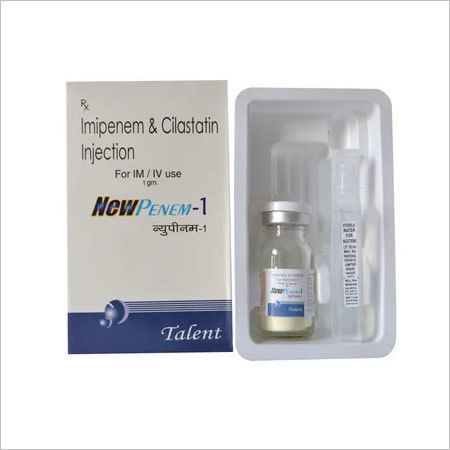 Imipenem 500 Mg + Cilastatin 500 Mg Grade: Injection