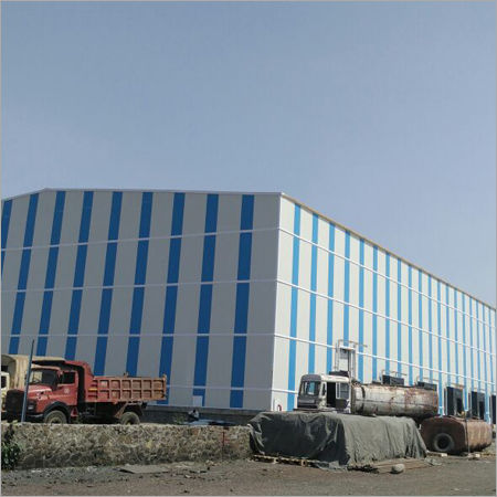 Prefabricated Cold Storage Solution - Color: Offwhite