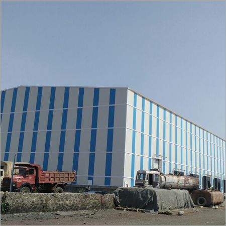 Offwhite Prefabricated Cold Storage
