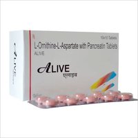 L-Ornithine-L-Asparate with Pancreatin Tablets