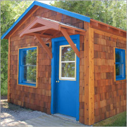 White Portable Cabins