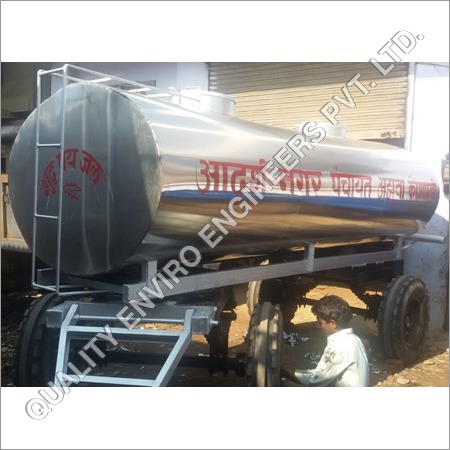 Metal Stainless Steel Water Tanker