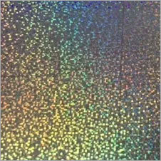 Metalised holographic films Polyester film holographic