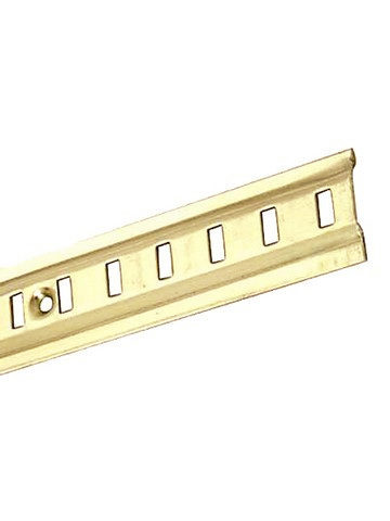 Brass Shelving Channel Brass Shelving Channel
