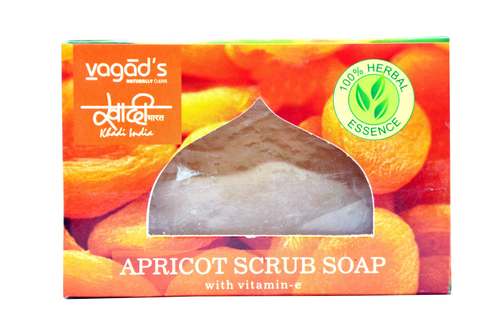Vagad's Khadi Apricot Scrub Soap