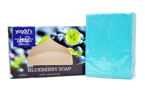 vagad's khadi blueberry glycerin soap