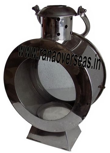 Steel Candle Lantern 10326