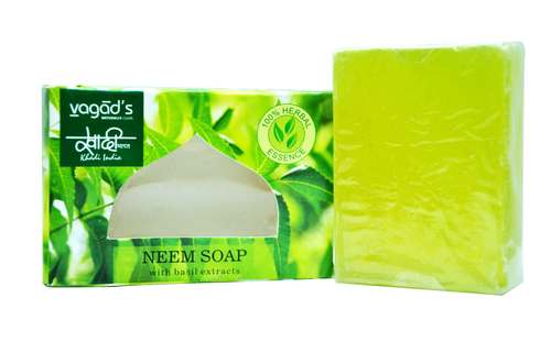 Vagad's Khadi Neem Glycerin Handmade Organic Soap