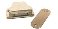 Golden Color Ritz V- White Door Catcher