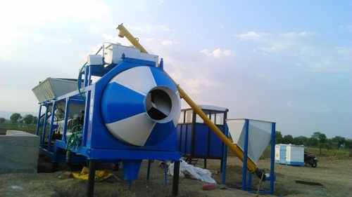 reversible drum mixer