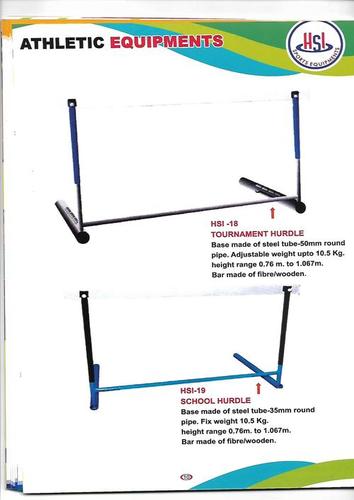 Tournament Hurdle Display Color: Black