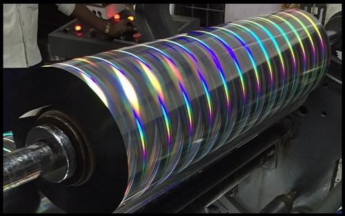 Self Adhesive Holographic Rainbow Pillar Films