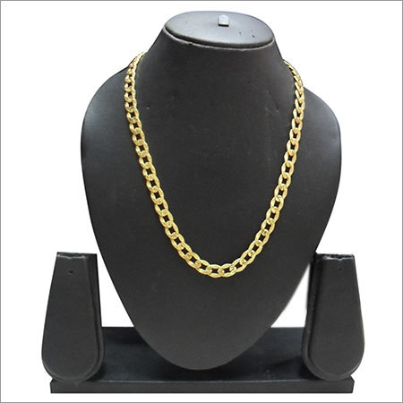 Gold Plated Chain - 18 Inches Gold Plated Metal, Lobster Clasp | Elegant Design, Durable Material, Versatile Style