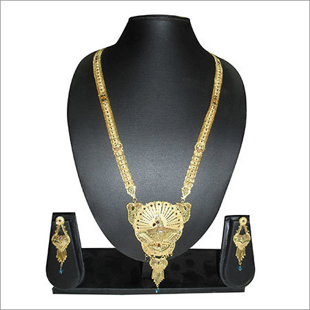 Gold Plated Fancy Necklace Set