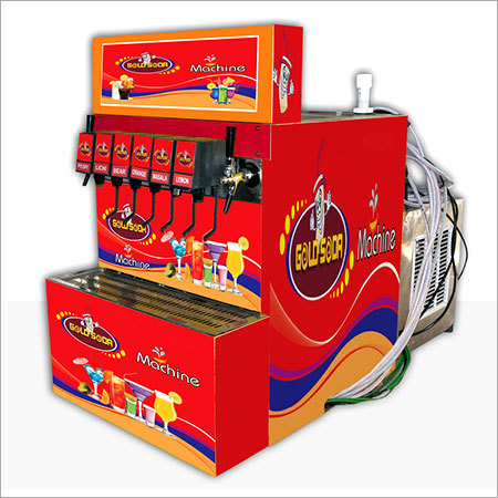 6+2 Mobile Van Soda Machine