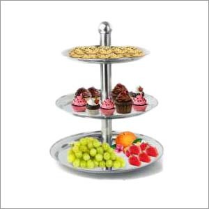 J Tier Cake Stand-S.S.