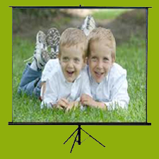 tripod screen