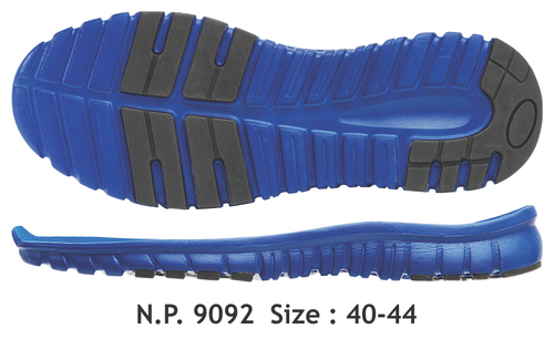 Phylon NP 9092 B - Phylon, Size 40-44, Blue, Density 0.9 g/cm³ | Lightweight, Durable, Flexible Shock Absorbing Shoe Sole