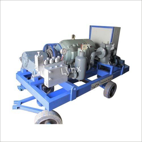 Reciprocating Triplex Plunger Pumps - Color: Blue