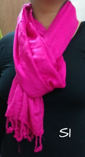 Pink Color Stole