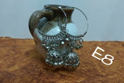 Silver Jhumka's