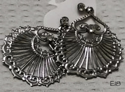 Silver Funky Jhumka