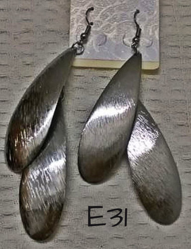 Gun Metal Danglers