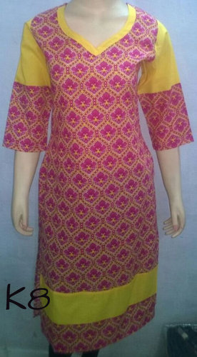 Cotton Embroidered Kurti